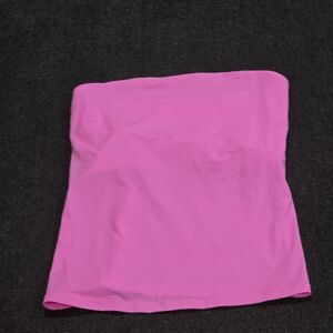 SKIMS Pink Tube Top